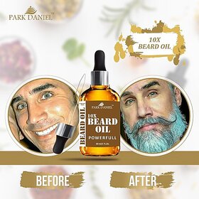 PARK DANIEL 10X Beard Oil POWERFULL- For fast Beard Growth(30 ml) Hair Oil (30 ml)