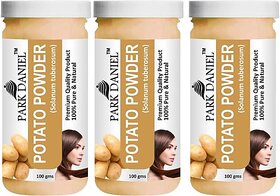 PARK DANIEL Premium Potato Powder - For Skin Lightening & Whitening Combo Pack 3 bottles of 100 gms(300 gms) (300 g)