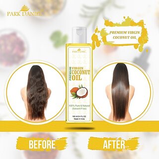                       PARK DANIEL Premium Virgin Coconut Oil(100 ml) Hair Oil (100 ml)                                              
