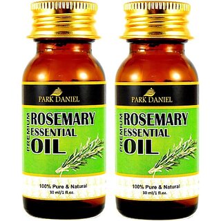 PARK DANIEL Rosemary Essential Oil- 100 % Pure and Natural Combo of 2 No. Bottles(60 ml) Hair Oil (60 ml) PARK DANIEL Rosemary Essential Oil- 100 % Pure and Natural Combo of 2 No. Bottles(60 ml) Hair Oil (60 ml)