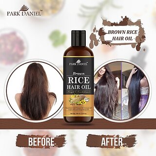                       PARK DANIEL Premium Brown Rice Hair Oil Enriched With Vitamin E - For Strength and Hair Growth(100 ml) Hair Oil (100 ml)                                              