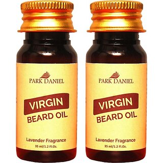 PARK DANIEL Beard oil Lavender Fragrance combo of 2 no.35 ml Bottles Hair Oil (70 ml) PARK DANIEL Beard oil Lavender Fragrance combo of 2 no.35 ml Bottles Hair Oil (70 ml)