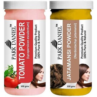 PARK DANIEL Premium Tomato Powder & Jatamansi Powder Combo Pack of 2 Jars of 100 gms(200 gms) (200 g) PARK DANIEL Premium Tomato Powder & Jatamansi Powder Combo Pack of 2 Jars of 100 gms(200 gms) (200 g)