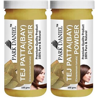                       PARK DANIEL Premium Tej Patta Powder- Pure & Natural Combo Pack 2 bottles of 100 gms(200 gms) (200 g)                                              