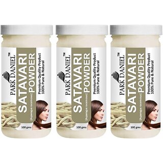                       PARK DANIEL Premium Satavari Powder Combo Pack 3 bottles of 100 gms(300 gms) (300 g)                                              