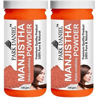                       PARK DANIEL Premium Manjistha Powder - For All Skin Types Combo Pack 2 bottles of 100 gms(200 gms) (200 g)                                              