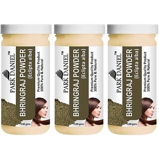 PARK DANIEL Premium Bhringraj Powder- For Hair Growth Combo Pack 3 bottles of 100 gms(300 gms) (300 g) PARK DANIEL Premium Bhringraj Powder- For Hair Growth Combo Pack 3 bottles of 100 gms(300 gms) (300 g)