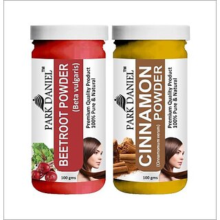 PARK DANIEL Premium Beetroot Powder & Cinnamon Powder Combo Pack of 2 Jars of 100 gms(200 gms) (200 g) PARK DANIEL Premium Beetroot Powder & Cinnamon Powder Combo Pack of 2 Jars of 100 gms(200 gms) (200 g)