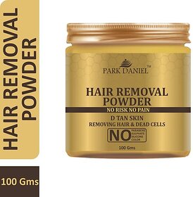 PARK DANIEL Premium Hair Removal Powder- For Easy Hair Removal with No Rics & No Pain(100 gms) Wax (100 g)