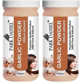 PARK DANIEL Premium Garlic Powder Combo Pack 2 bottles of 100 gms(200 gms) (200 g) PARK DANIEL Premium Garlic Powder Combo Pack 2 bottles of 100 gms(200 gms) (200 g)