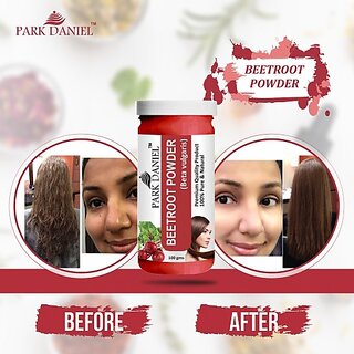                       PARK DANIEL Premium Beetroot Powder - For Face Pack And Hair Pack (100 gms) (100 g)                                              