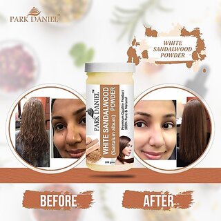 PARK DANIEL Premium White Sandalwood Powder - For Face pack, Face Masks (100 gms) (100 g) PARK DANIEL Premium White Sandalwood Powder - For Face pack, Face Masks (100 gms) (100 g)