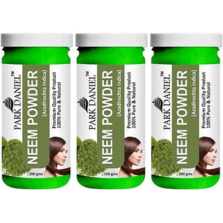 PARK DANIEL Premium Neem Powder- For Skin and Hair Combo Pack 3 bottles of 100 gms(300 gms) (300 g) PARK DANIEL Premium Neem Powder- For Skin and Hair Combo Pack 3 bottles of 100 gms(300 gms) (300 g)