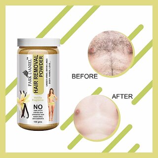 PARK DANIEL Premium Vanilla Fragrance Hair Removal Powder- For Easy Hair Removal Of Underarms, Hand, Legs & Bikini Line(Three in one Use)(150gm) Wax (150 g) PARK DANIEL Premium Vanilla Fragrance Hair Removal Powder- For Easy Hair Removal Of Underarms, Hand, Legs & Bikini Line(Three in one Use)(150gm) Wax (150 g)