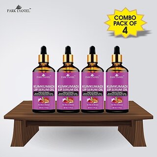 PARK DANIEL Premium Kumkumadi Lip Serum For Shiny and Dry Lips- Ideal for Men and Women Combo Pack Of 4 bottle of 30 ml(120 ml) (120 ml, Berry Red) PARK DANIEL Premium Kumkumadi Lip Serum For Shiny and Dry Lips- Ideal for Men and Women Combo Pack Of 4 bottle of 30 ml(120 ml) (120 ml, Berry Red)
