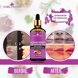 PARK DANIEL Premium Kumkumadi Lip Serum For Shiny and Dry Lips- Ideal for Men and Women (30 ml) (30 ml, Berry Red) PARK DANIEL Premium Kumkumadi Lip Serum For Shiny and Dry Lips- Ideal for Men and Women (30 ml) (30 ml, Berry Red)