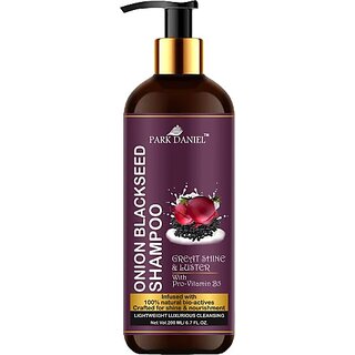 PARK DANIEL Premium Onion Blackseed Shampoo -for Great Shine and Luster Hair (200 ml) (200 ml) PARK DANIEL Premium Onion Blackseed Shampoo -for Great Shine and Luster Hair (200 ml) (200 ml)