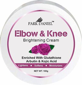 PARK DANIEL Elbow & Knee Brightening Cream - Enrich with Kojic Acid (100 grams) (100 g)