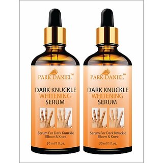 PARK DANIEL Whitening Serum For Remove Dark Knuckles Elbow & Knee Pack of 2 (30 ml) Men & Women (60 ml) PARK DANIEL Whitening Serum For Remove Dark Knuckles Elbow & Knee Pack of 2 (30 ml) Men & Women (60 ml)