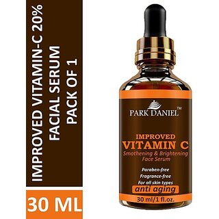 PARK DANIEL Improved vitamin C Facial serum- For Anti Aging & Smoothening & Brigthening Face (30 ml) PARK DANIEL Improved vitamin C Facial serum- For Anti Aging & Smoothening & Brigthening Face (30 ml)