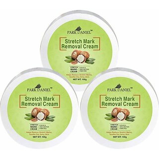 PARK DANIEL Stretch Marks Removal Cream During Pregancy, Weight Loss Pack of 3(100 grams) (300 g) PARK DANIEL Stretch Marks Removal Cream During Pregancy, Weight Loss Pack of 3(100 grams) (300 g)
