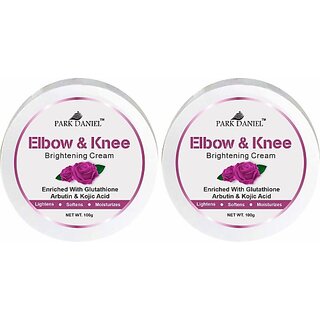 PARK DANIEL Elbow & Knee Brightening Cream - Enrich with Kojic Acid Pack of 2(100 grams) (200 g) PARK DANIEL Elbow & Knee Brightening Cream - Enrich with Kojic Acid Pack of 2(100 grams) (200 g)