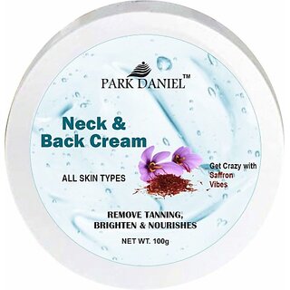                       PARK DANIEL Neck & Back Brightening Cream - Tan Removal Skin Moisturize (100 grams) (100 g)                                              