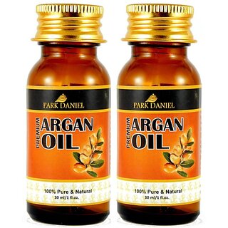 PARK DANIEL Argan Oil- 100 % Pure and NaturalCombo of 2 No. Bottles(60 ml) Hair Oil (60 ml) PARK DANIEL Argan Oil- 100 % Pure and NaturalCombo of 2 No. Bottles(60 ml) Hair Oil (60 ml)