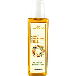                       PARK DANIEL Premium Body Massage oil(100 ml) Hair Oil (100 ml)                                              