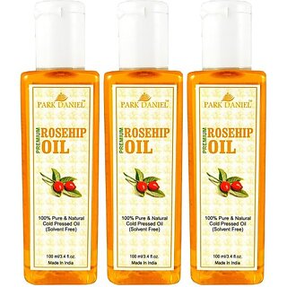 PARK DANIEL Premium Rosehip oil combo of 3 bottles of 100 ml (300 ml) Hair Oil (300 ml) PARK DANIEL Premium Rosehip oil combo of 3 bottles of 100 ml (300 ml) Hair Oil (300 ml)