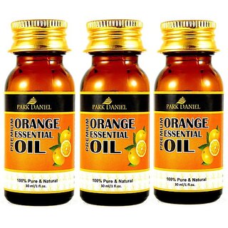 PARK DANIEL Pure and Natural Orange Essential oil Combo pack of 3 Bottles of 30 ml(90 ml) Hair Oil (90 ml) PARK DANIEL Pure and Natural Orange Essential oil Combo pack of 3 Bottles of 30 ml(90 ml) Hair Oil (90 ml)