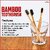 PARK DANIEL Natural Bamboo Wooden ECO Friendly Charcoal Toothbrush with Soft Medium Bristles(04 Pcs.) Medium Toothbrush (4 Toothbrushes)
