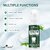 PARK DANIEL Teeth Whitening Mousse Foam Cleaning Germs Freshen Breath Pack of 4 of 60 ML Teeth Whitening Liquid (240 ml)