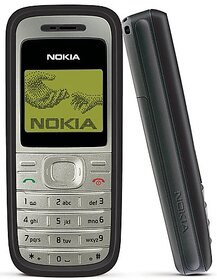 (Refurbished) Nokia 1200  (Single SIM, 1.2 Inch Display, Black) - Superb Condition, Like New