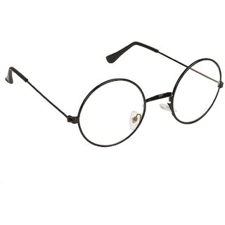                       29K Unisex Round Transparent/Black Frame Sunglasses (Pack of 12)                                              