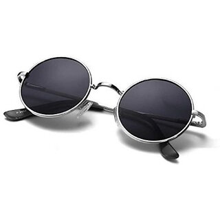                       29K Unisex Black Round Frame Sunglasses (Pack of 12)                                              
