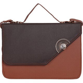                      29k Handbag for Women (Tan and Brown)                                              