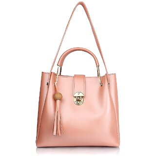 29K Pink Handle Handbag L-B Pink