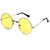 29K Unisex Round Yellow/Silver Frame Sunglasses (Pack of 1)