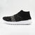 Mens Black Shark Design Sneakers