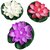 Thriftkart Style 3 lotus 6 candle Candle (Multicolor, Pack of 9)