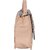 Women Beige And Cream Regular Use PU Sling Bag With Adjustable Strap