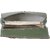 Women Green And Dark Brown Regular Use PU Sling Bag With Adjustable Strap