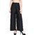 29K Pack of 1 Black Rayon Palazzo - (ME-RP-Blk)