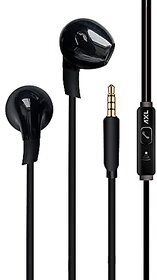AXL EP-22 in-Ear  Stereo Wired Earphone  High Bass with in-Line mic  Ergonomic Design
