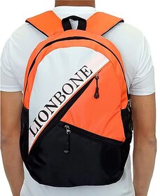 Flier black orange white laptop bag (C00164)