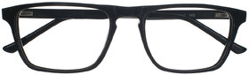 Affable Rectangular Blue light filter Mobile/Computer glasses for eye protection Frame Width 131 Black Color