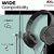 AXL AHP-02 Wired On-Ear Headphone with in line Mic HD Sound and Cosy Padded Adjustable Earcups -(Black)