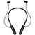 Foxin FoxBeat 150 Wireless Bluetooth 5.0 Upto 25 Hours Working Time Digital Display Lightweight Ergonomic Neckband Voice Asistence IPX4 Sweat-Resistant Magnetic Earbuds (Shoot Black)
