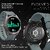 Foxin FoxFit Bold Bluetooth Calling Smart Watch with Fog Grey & Extra Blue Strap Built-in Speaker and Mic HD Round Display Sp02 100+ watch  Continuous Heart Rate Monitor BP IP67 Water and Dustproof